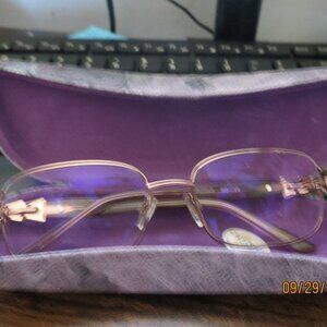 Sophia Loren's Beau Rivage 81 Frames with Purple Floral Eye Glass Case